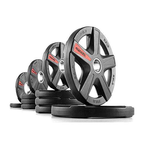 Olympic Weight Set with Barbell and EZ Curl Bar E25463