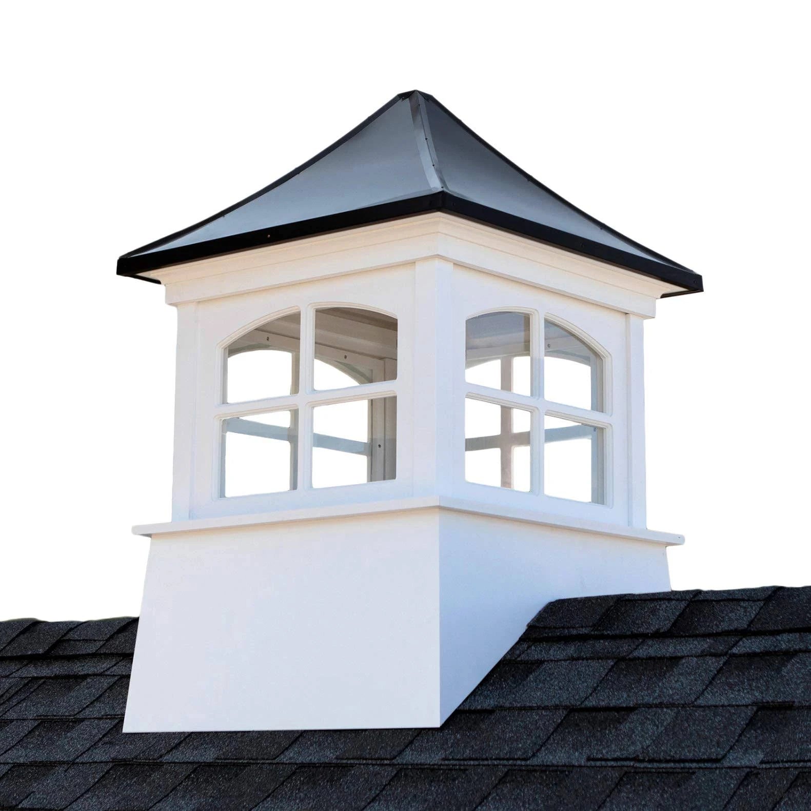 26 inch Black Aluminum Cupola O8820