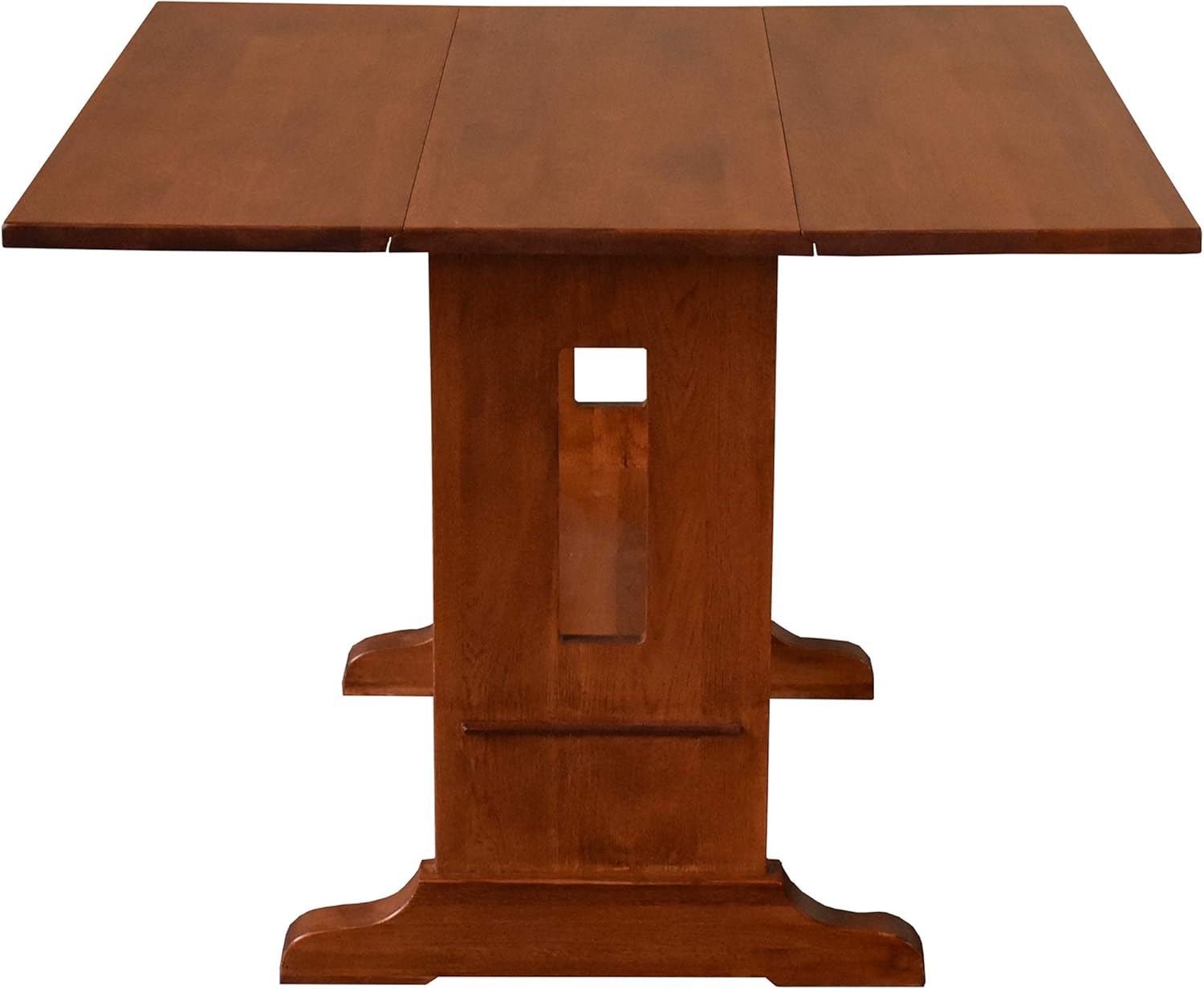 Solid Oak Drop Leaf Dining Table B448422