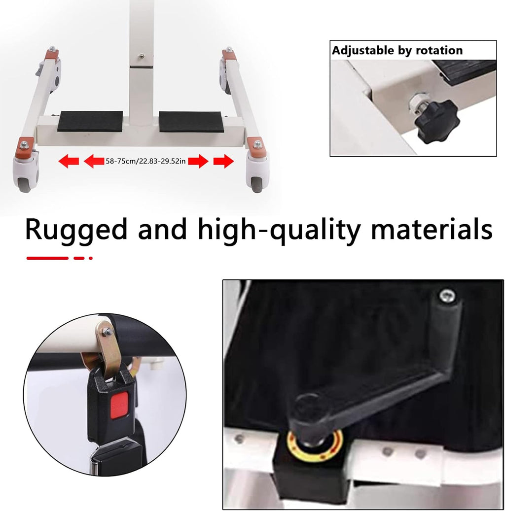 Transfer Wheelchair with Soft Cushion Q14487