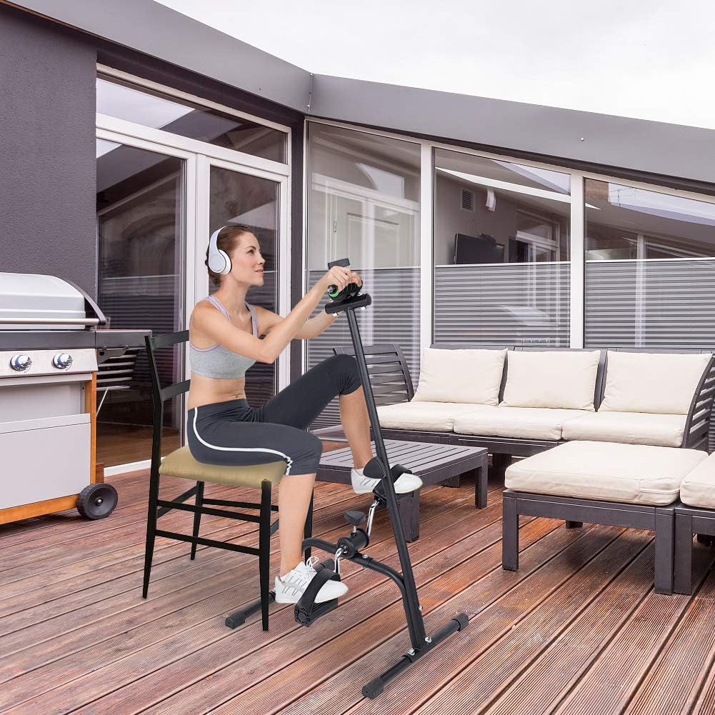 Adjustable Pedal Exerciser Indoor Cycling Fitness Equipment O901