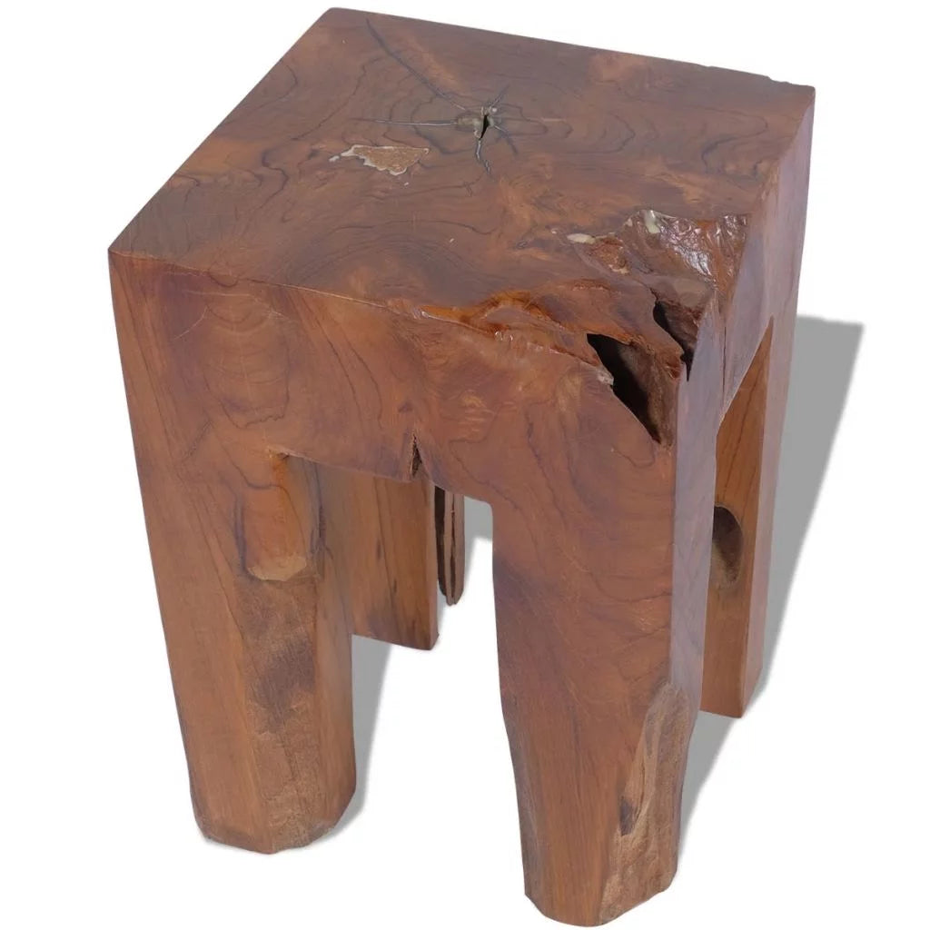 Solid Teak Wood Stool V4865