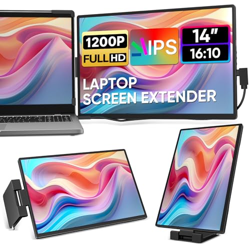 14" FHD 1200P IPS External Portable Monitor U50366