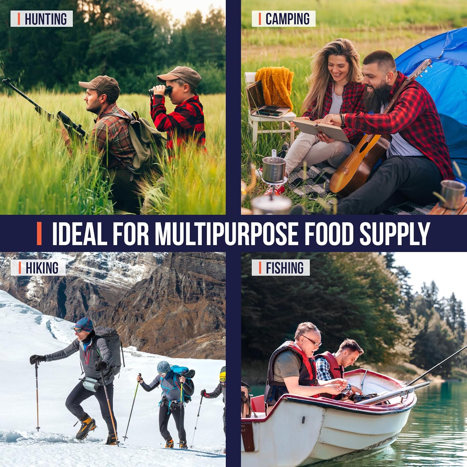 MRE 1 case of 10 pack/ 20 Humanitarian Meals Ready to Eat R795245