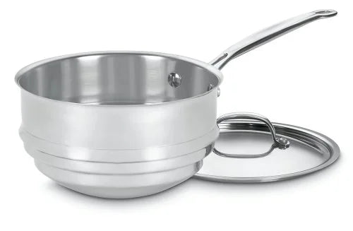 Stainless Double Boiler with Cover D9563