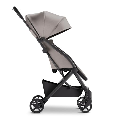 Lightweight Stroller with Snack Tray, Ultra-Compact Fold, Near Flat Recline Seat, Cup Holder, Raincover & Travelbag X391858