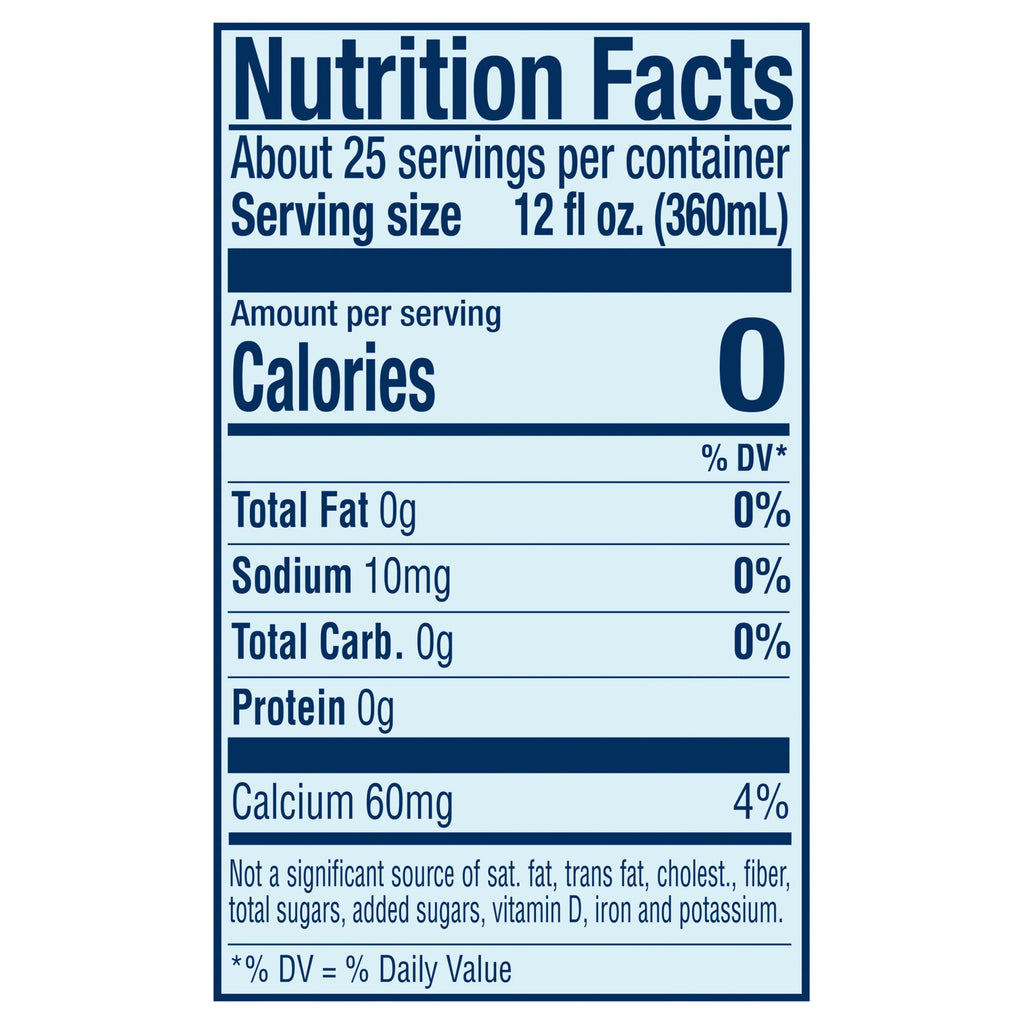Sparkling Natural Mineral Water, 303.6 fl oz, 12 Pack Glass Bottles Q888744