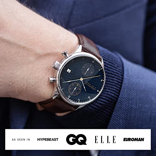 Stainless Steel Analog Chronograph Watch S488