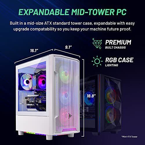 Intel i5 RTX 3060 12GB 1TB NVME 16GB DDR4 RAM Gaming PC E332
