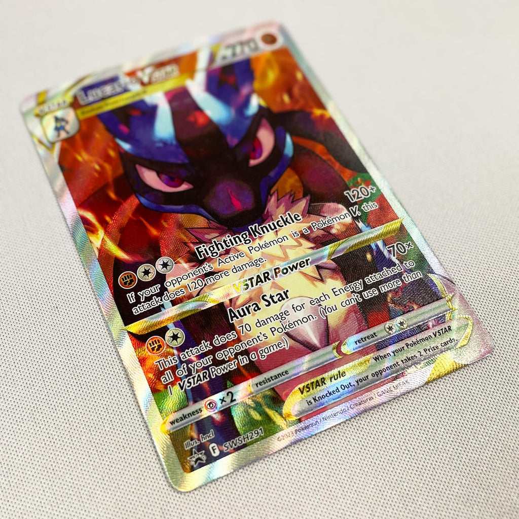 Black Star Promo Lucario VSTAR Elite Trainer Box C5906