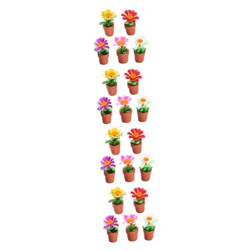 20 Pcs Mini Artificial Bonsai Plant Model E340