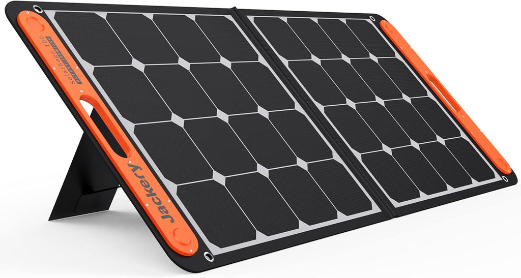 Portable 100W Foldable Solar Panel with USB Outputs A898869