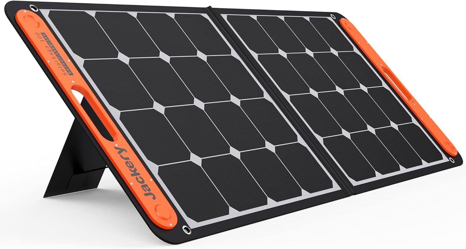 Portable 100W Foldable Solar Panel with USB Outputs A898869
