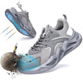 Steel Toe Work Safety Shoes Lightweight Breathable Sneakers S129
