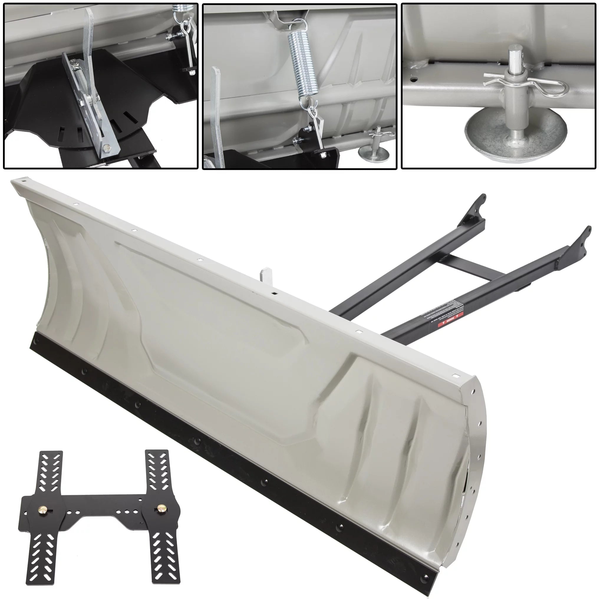 48" Adjustable Steel Snow Plow Blade for ATV G889