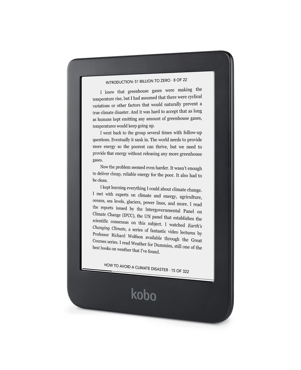 6" HD Carta E Ink Touchscreen eReader P229