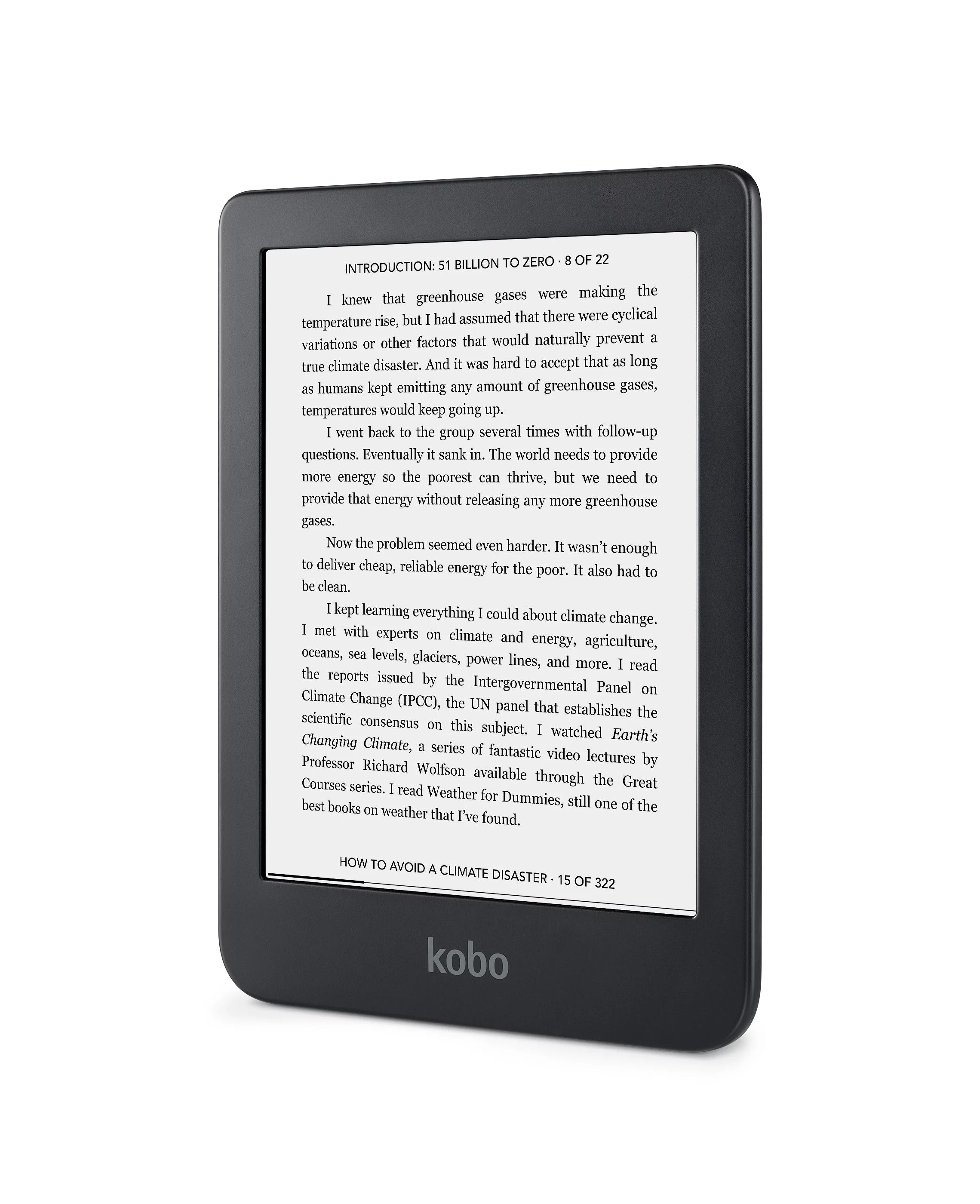 6" HD Carta E Ink Touchscreen eReader P229