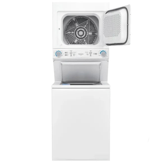 White Electric 4.5 Cu. Ft. Washer and 5.5 Cu. Ft. Dryer Laundry Centre I51488