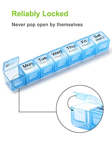Large Monthly Pill Organizer 28 Day Medication Organizer I474551