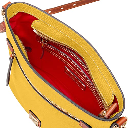 Pebble Grain Zip Crossbody Handbag L4310