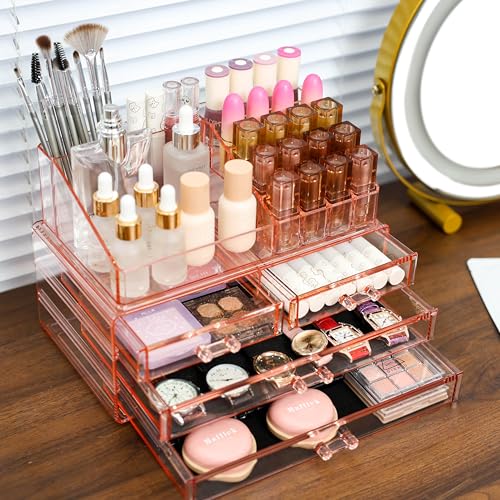 Clear Acrylic 10 Drawer Makeup Storage Organizer Y967