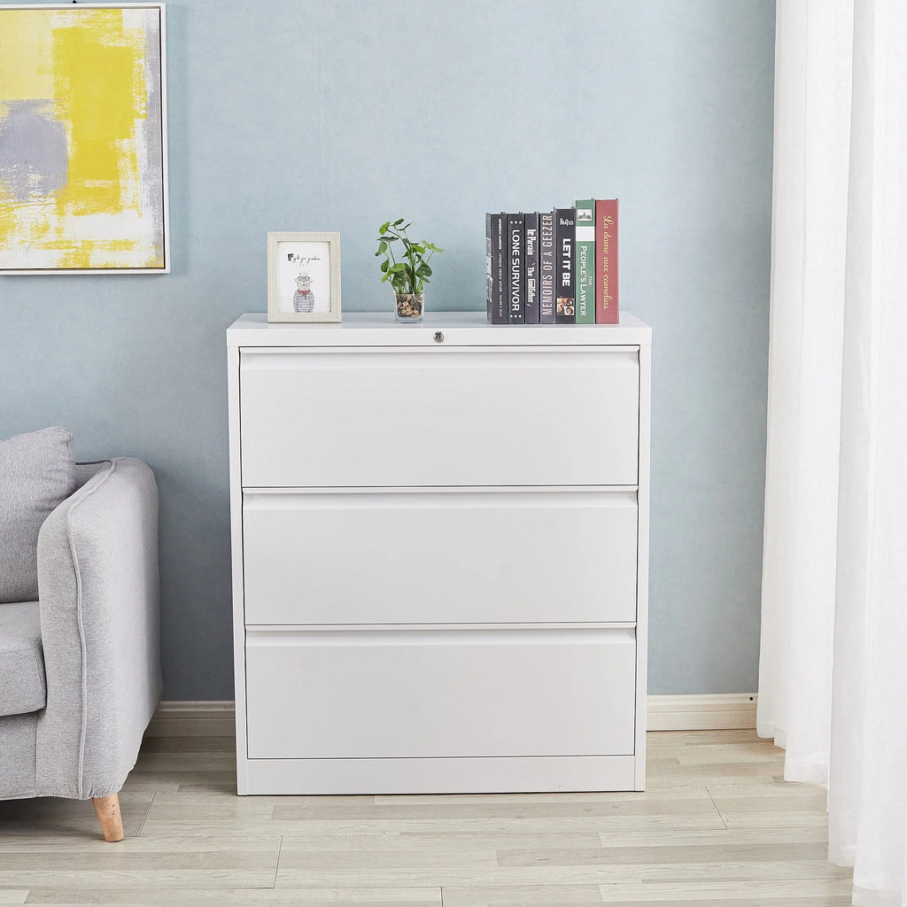 4 Drawer Metal File Cabinet with Lock N6217