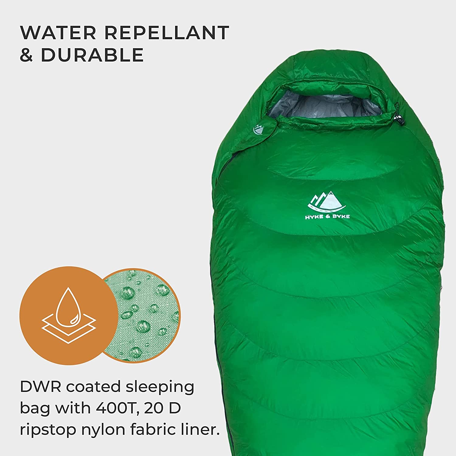 Charcoal Gray 4 Season Ultralight Sleeping Bag Z584619