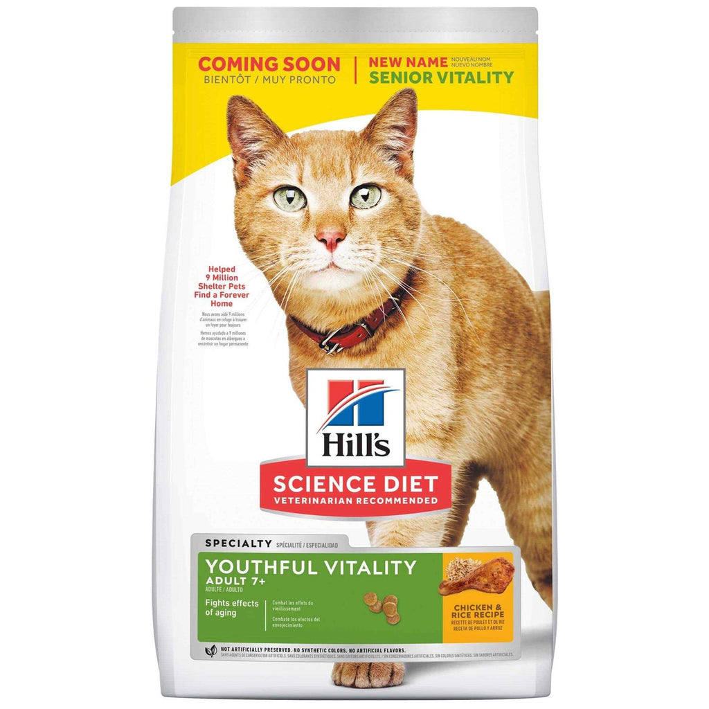 Senior Vitality Dry Cat Food X130430