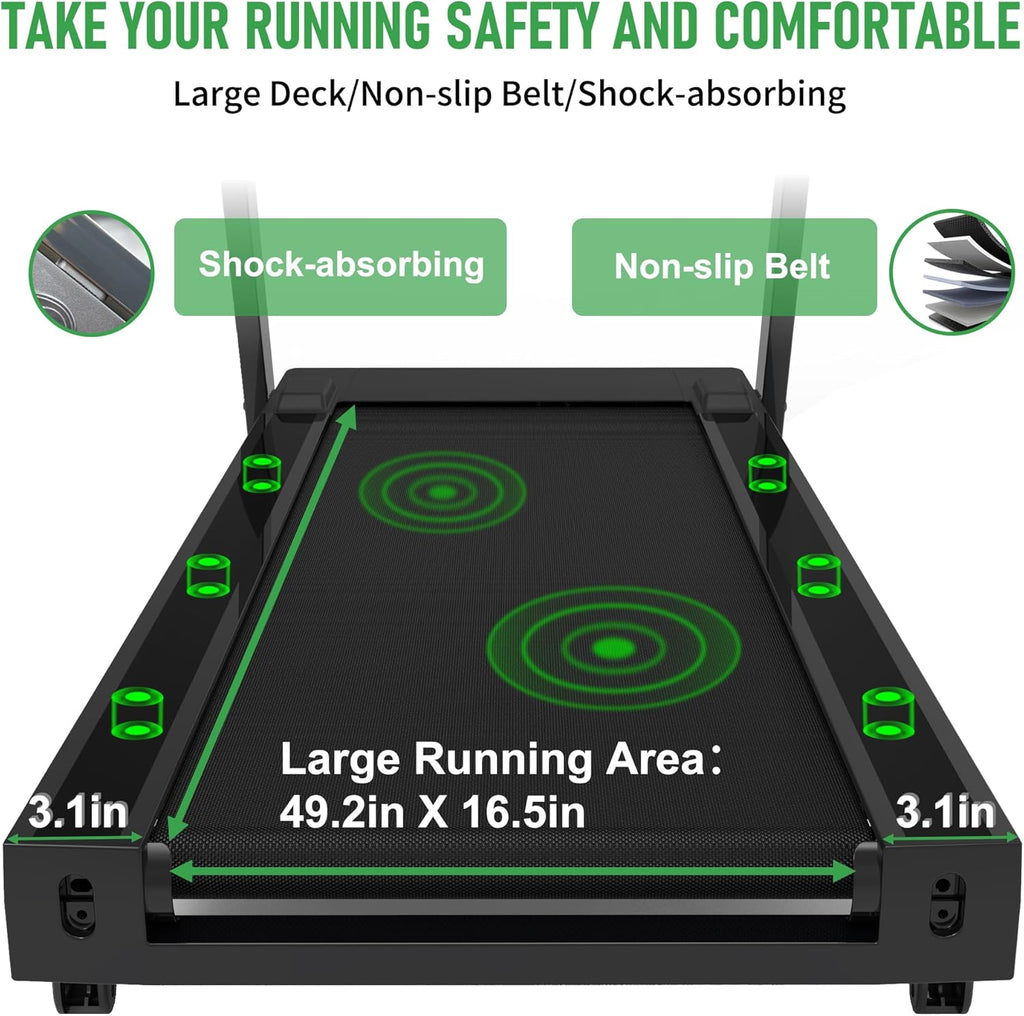 Folding Treadmill with Auto Incline G1249