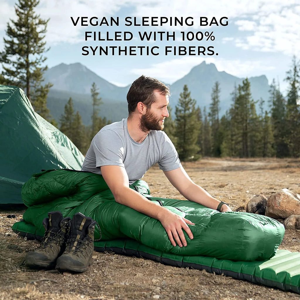 Charcoal Gray 4 Season Ultralight Sleeping Bag Z584619