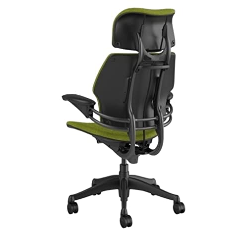 Walnut Ginkgo Fabric Ergonomic Office Chair with Headrest N526455