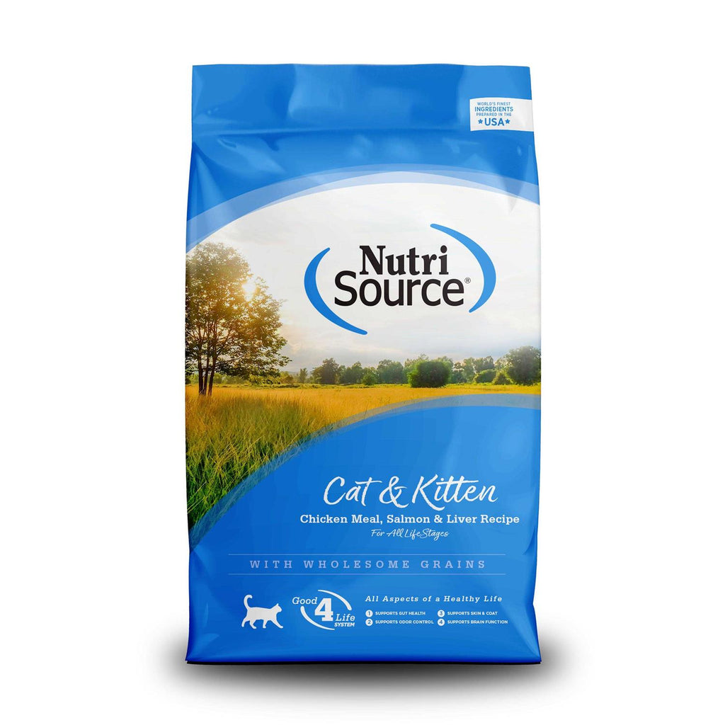 Chicken Salmon Liver Dry Cat & Kitten Food O1530