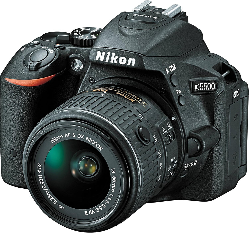 Black Digital SLR with 18-55mm Lens C889