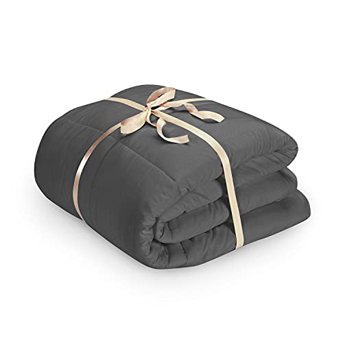 Queen Size Gray Down Alternative Comforter M45912