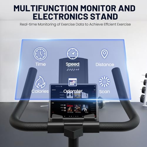 Indoor Cycling Exercise Bike with Digital Display B9658