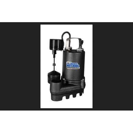 1/2 HP 4,300 GPH Cast Iron Sump Pump J337
