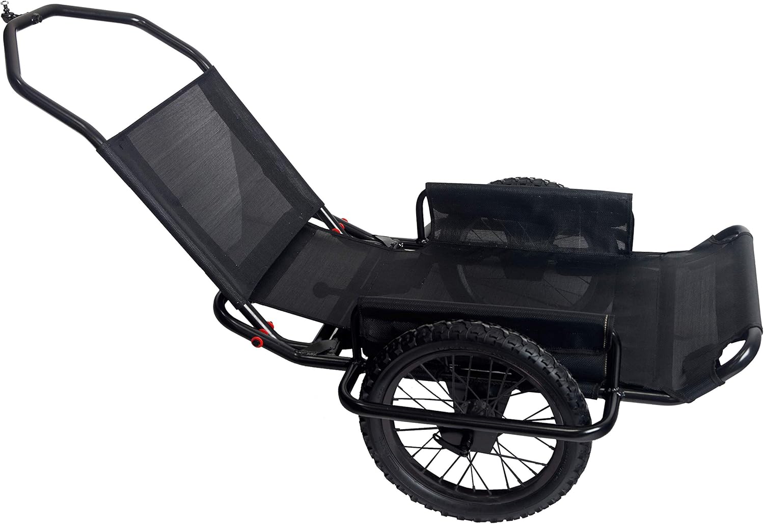 Black Aluminum Bike Hand Cart Q572