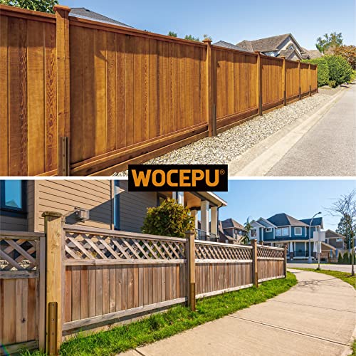 2.8 FT Fence Post Repair Kit Brown I350