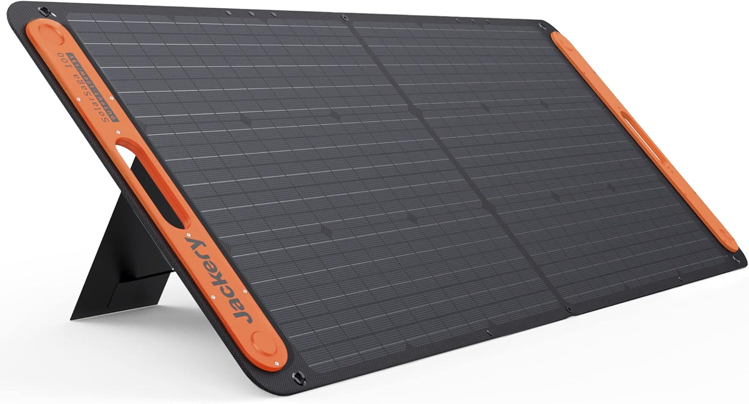 Portable 100W Foldable Solar Panel with USB Outputs A898869