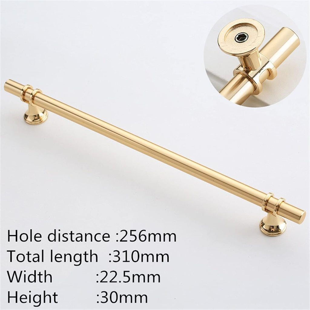 Black Gold Zinc Alloy Cabinet Handles C691384