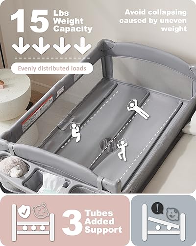 4 in 1 Bassinet Bedside Sleeper R434184
