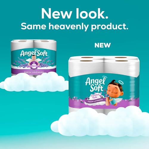48 Mega Rolls Lavender Scented Toilet Paper H7267