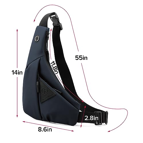 Small Sling Shoulder Crossbody Bag Chest Bag Q4709