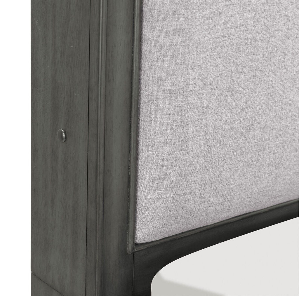 Queen Size Platform Bed with Storage USB Port Bookshelves LED Light Headboard G7376