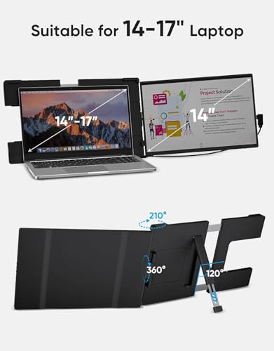 14" FHD 1200P IPS External Portable Monitor U50366