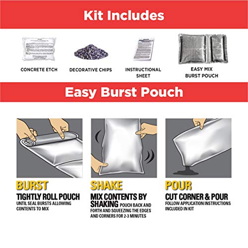 Gloss Gray Garage Floor Coating Kit G627