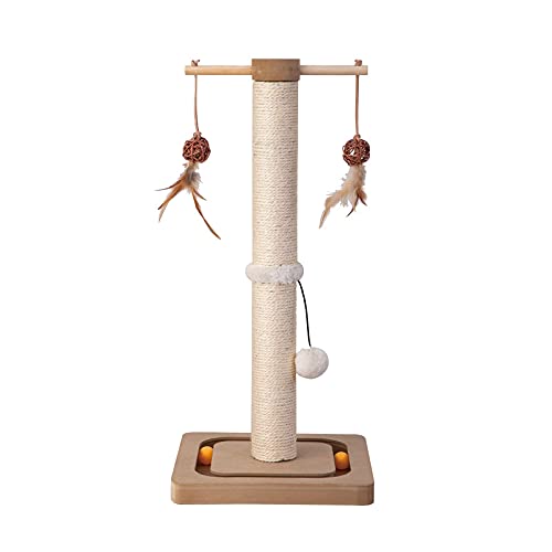 31in Sisal Cat Scratching Post with Perch R590