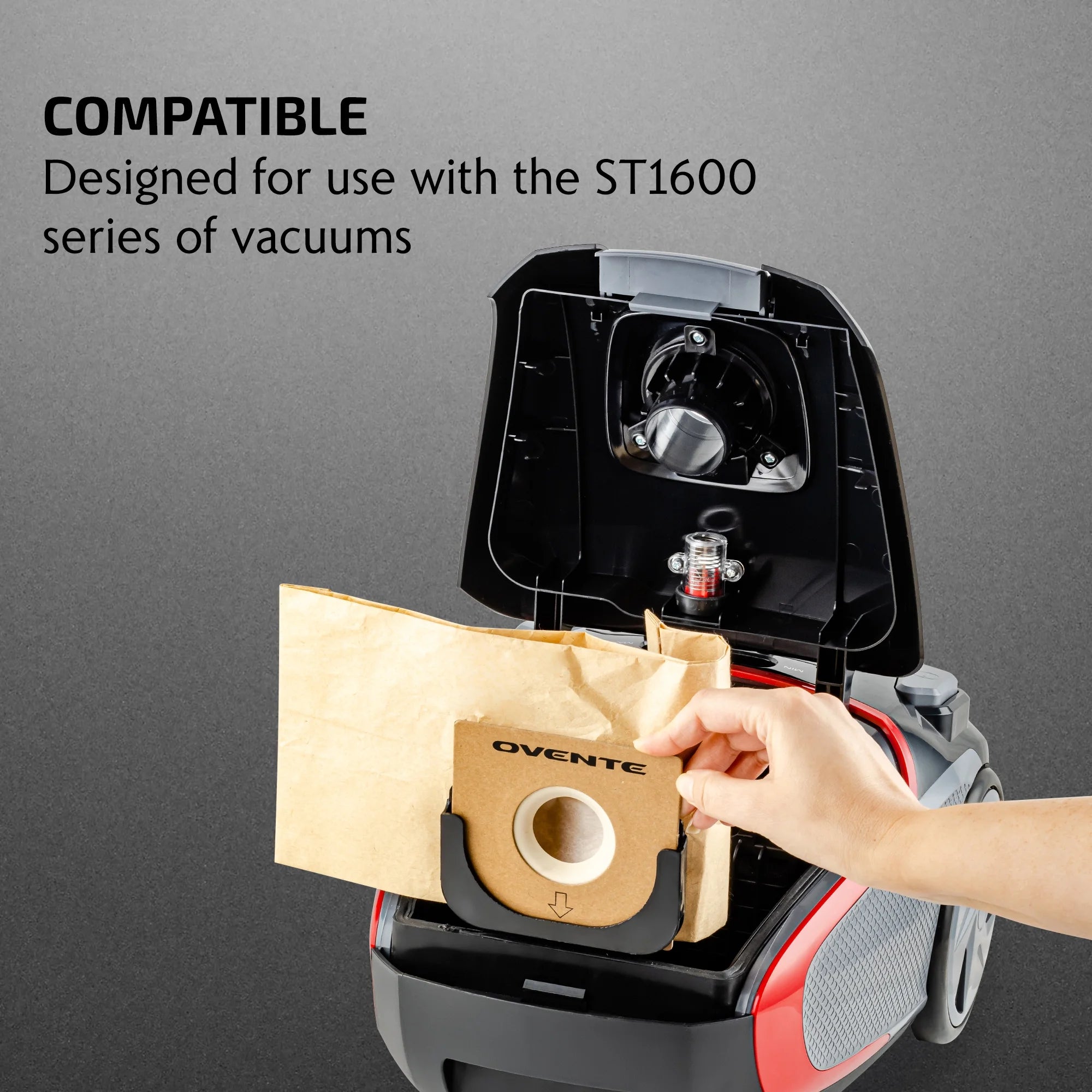 8-Pack Disposable Dust Bag Replacement for Canister Vacuum Cleaner Q895