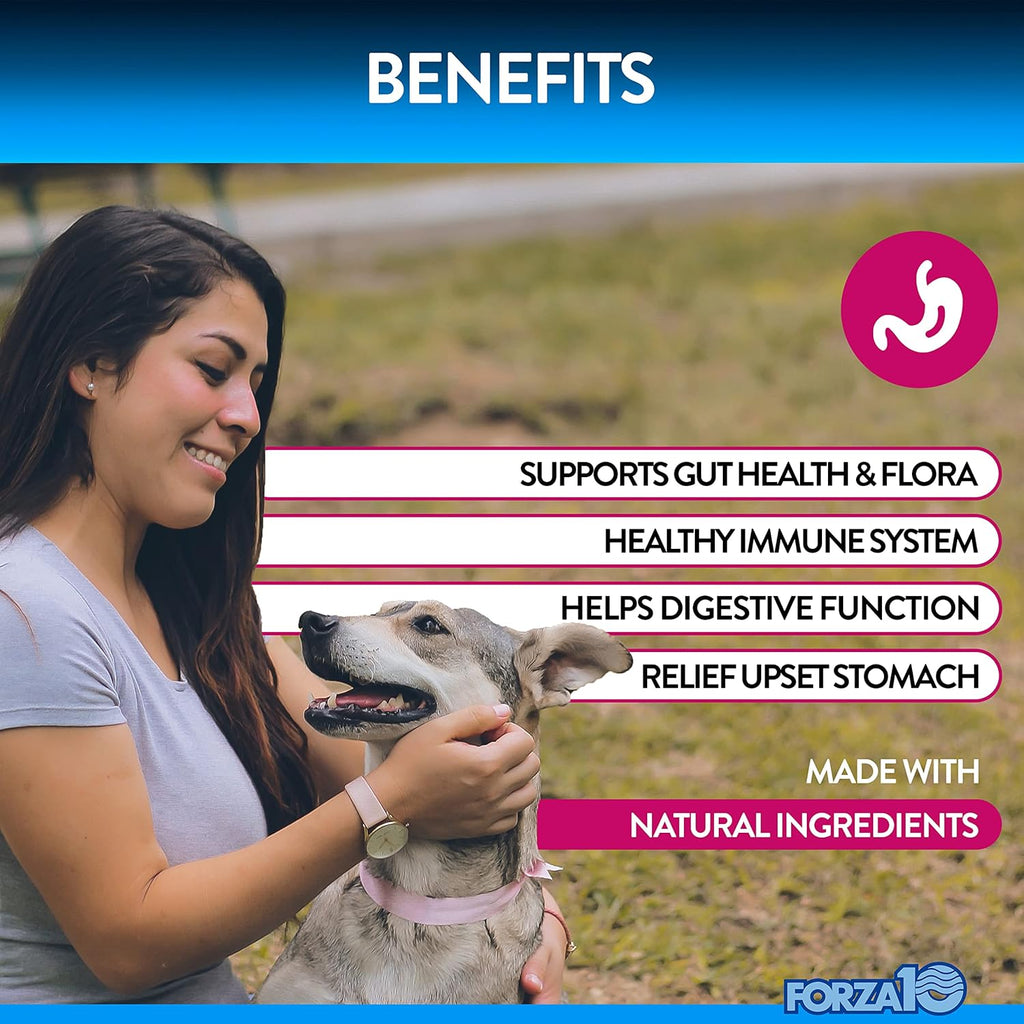 90 Ct Duck Flavor Dog Probiotics Chews D4365