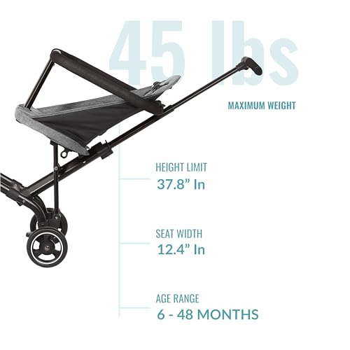 Pink Lightweight Compact Stroller with One Hand Fold W7130